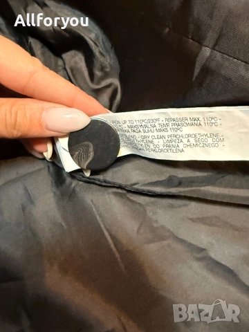 Синьо палто Zara Зара размер С/М, снимка 6 - Палта, манта - 52915661