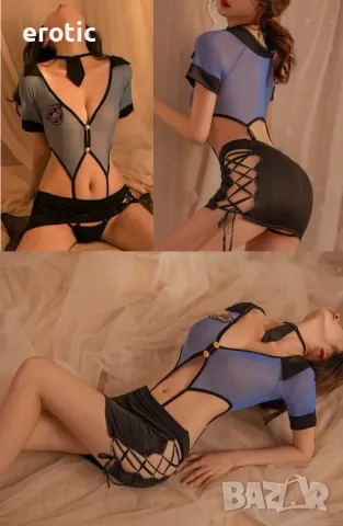 Дамска полицейска униформа - Код: 1144, снимка 4 - Бельо - 49708526