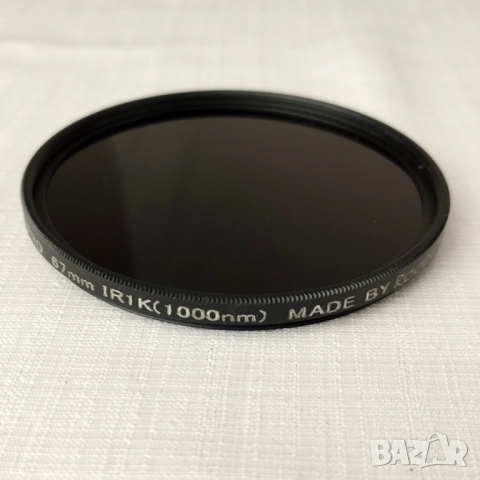 Оригинален Инфра-червен Фитър за обективи на 67мм. - IR Filter for Lenses at 67mm., снимка 4 - Обективи и филтри - 52508798