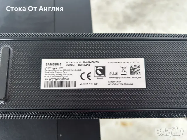 Саундбар - Samsung HW-K450 , снимка 8 - Други - 48236614