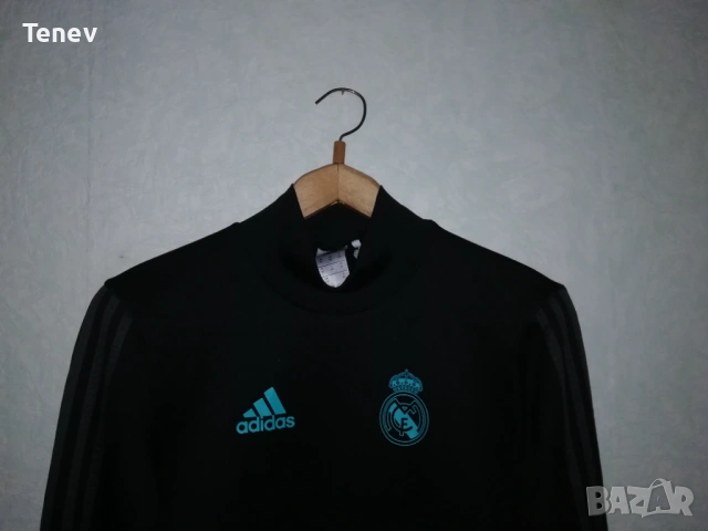 Real Madrid Adidas оригинална блуза горнище Реал Мадрид футболно , снимка 4 - Спортни дрехи, екипи - 53063820