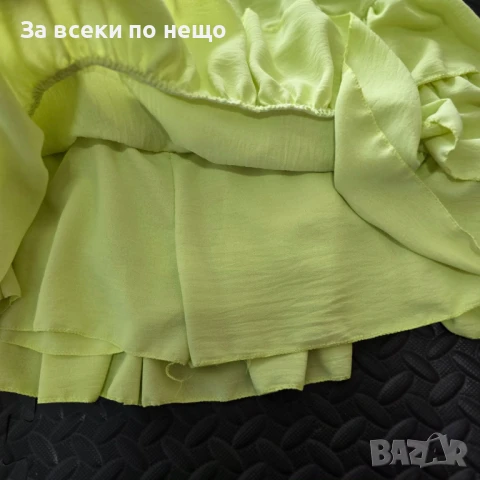 Дамска Къса Лятна Пола-Панталон🔝Лятна Къса Пола С Вътрешни Панталонки - 2 Налични Цвята Код VL-99, снимка 5 - Поли - 50828985