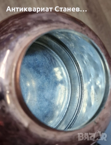 ⚜️🍵 Меден чайник с ръчна изработка и калайдисан интериор – ГОДЕН ЗА УПОТРЕБА ⚜️, снимка 12 - Аксесоари за кухня - 52125513