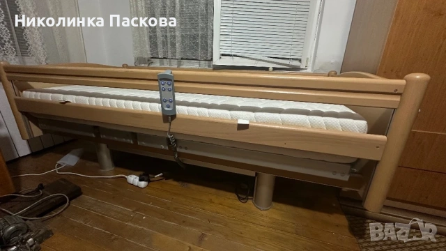 електрическо болнично легло, снимка 2 - Спални и легла - 53135673