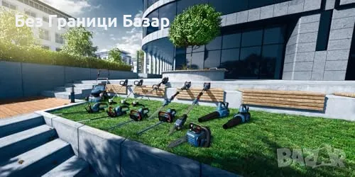 Нов Резервен нож 46см за косачка Bosch GRA 18V2– дълготраен и остър, снимка 2 - Други инструменти - 49392360