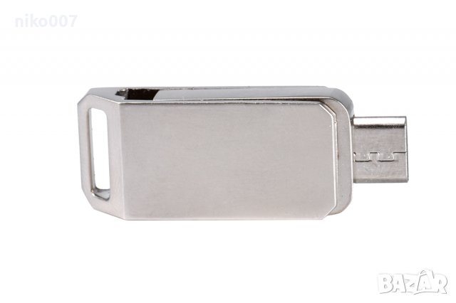 OTG USB 2.0 флаш памет 128GB-флашка-Памет 2 в 1, снимка 6 - USB Flash памети - 36731720