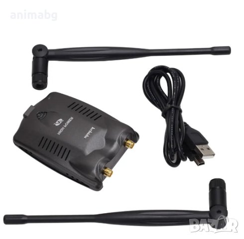 ANIMABG Мощен wifi адаптер 3w 150Mbps 2.4 GHz 802.11 a/b/g/n стандарти за лаптопи Laptop Notebook PC, снимка 5 - Приемници и антени - 44059094