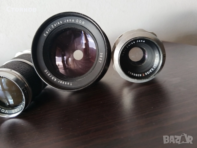 Обективи Carl Zeiss,Voigtländer,DOMIPLAN,Nikon,Soligor,BEROLINA,AMPIS,INDUSTAR , снимка 6 - Обективи и филтри - 48050331