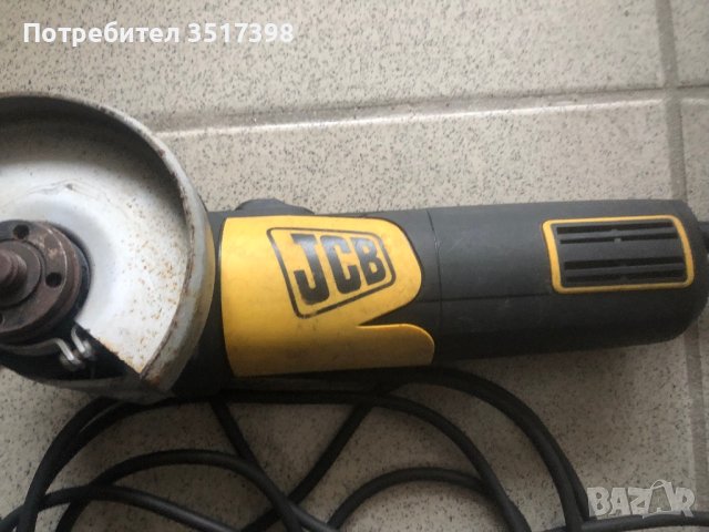 Малък ъглошлайф JCB, снимка 2 - Винтоверти - 40735639