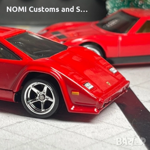 Hot Wheels Lamborghini Countach & Miura SV, снимка 4 - Коли, камиони, мотори, писти - 52968744