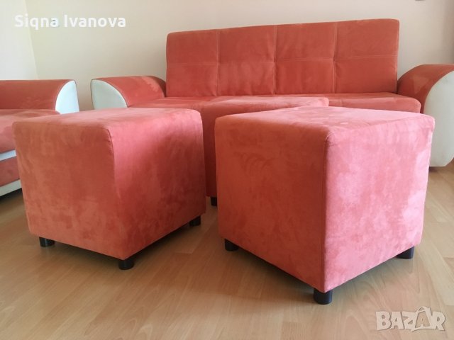 Холна гарнитура , снимка 7 - Дивани и мека мебел - 26974889