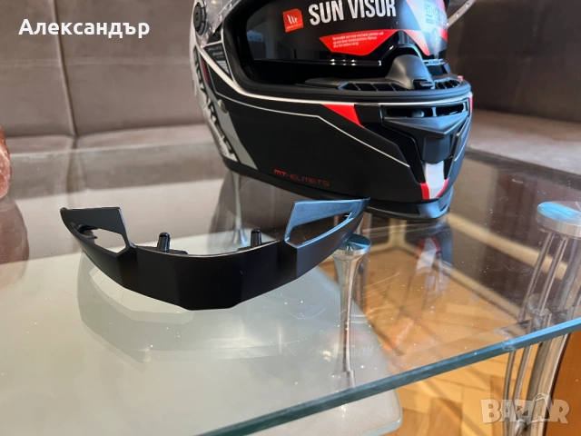 Мото каска MT Braker SV Charm Matt, снимка 5 - Аксесоари и консумативи - 52228078
