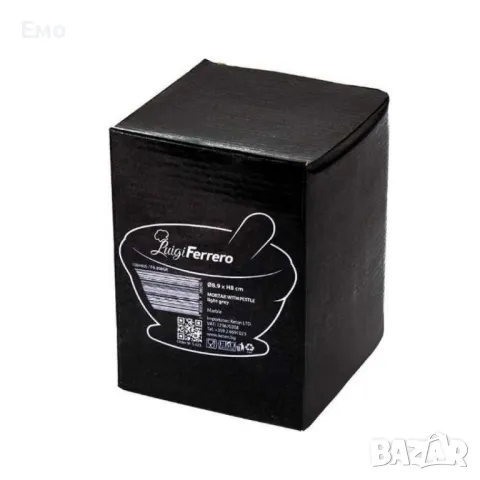 Хаванче мраморно Ø8.9xH 8ст, цвят:  бежово, светло сиво, черно, бяло, снимка 10 - Декорация за дома - 48554649