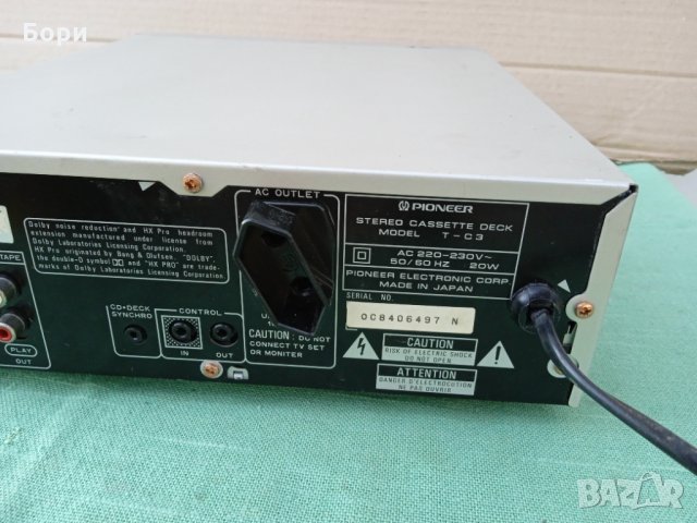 Дек PIONEER T-C3 , снимка 12 - Декове - 35191230