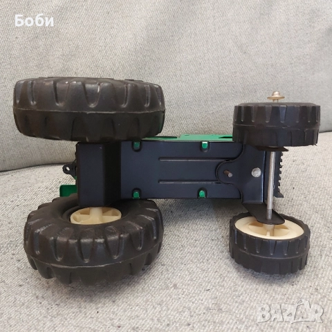 Стара Ламаринена Соц Българска Играчка МИР Разград Трактор МТЗ-80, снимка 8 - Колекции - 51501420