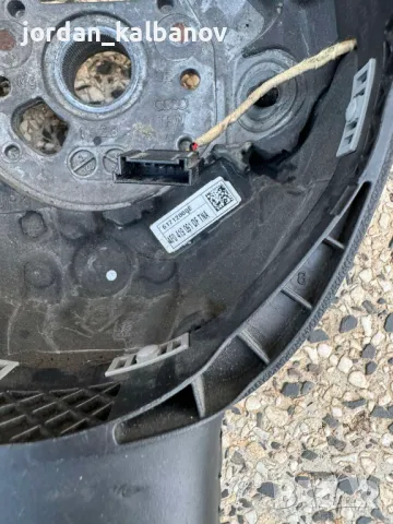 Здрав оригинален мултифункционален волан за Ауди Audi A6 C6 4F само за 100лв. 4f0419091df, снимка 2 - Части - 47744122