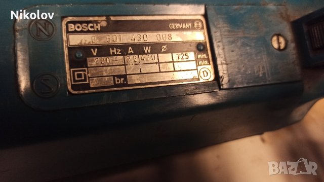 Електрически гайковерт BOSCH 3/4, снимка 3 - Други инструменти - 43680999