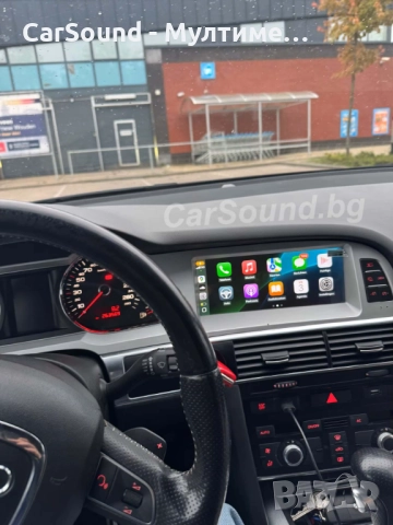Audi A6 C6 – 8.8” Android 14 Мултимедия CarPlay Ауди А6 Ц6 Навигация Андроид, снимка 2 - Аксесоари и консумативи - 52300774