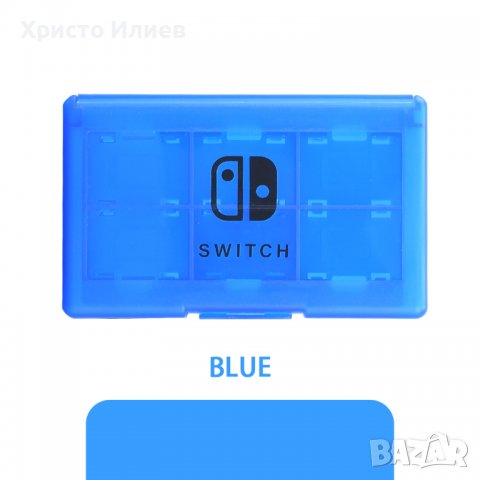 Nintendo Switch Кутия за Съхранение на 24 карти игри Прозрачен водоустойчив калъф Нинтендо, снимка 8 - Игри за Nintendo - 40155575