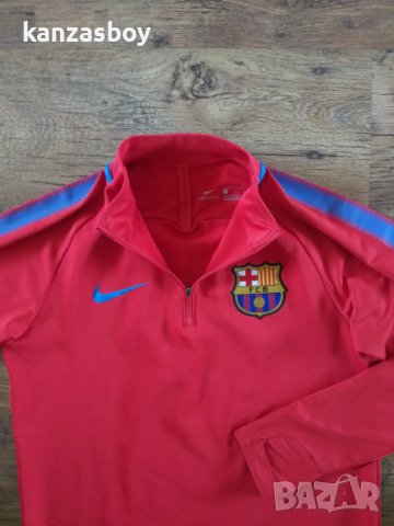 Nike Dry FC Barcelona - страхотна мъжка блуза С, снимка 7 - Спортни дрехи, екипи - 43854574