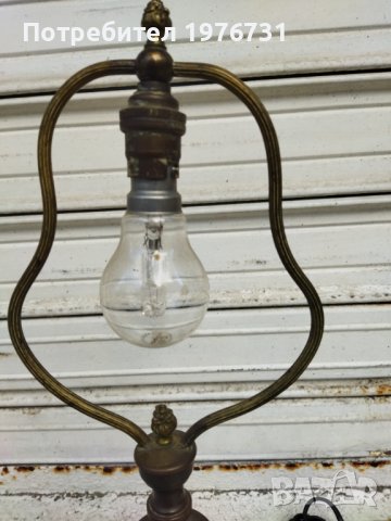 Стара Бронзова Лампа наречена Лира , снимка 2 - Други ценни предмети - 43839633