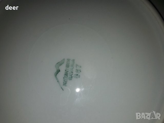 Баварски порцеланови чинии за десерт, снимка 3 - Чинии - 36862738