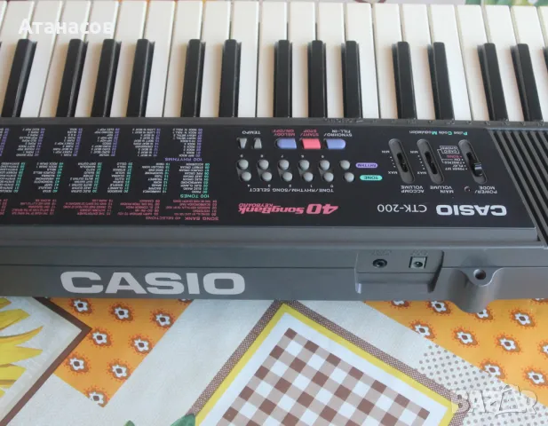 Casio CTK-200 Keyboard 40 Song Bank , снимка 9 - Синтезатори - 47601438