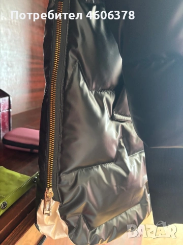 Ново черно зимно яке ХЛ, снимка 3 - Якета - 53393530