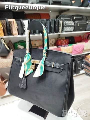 велурени чанти hermes, снимка 6 - Чанти - 52415745