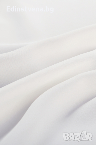 Дамска блуза тип кимоно в бял цвят, снимка 8 - Туники - 44862473