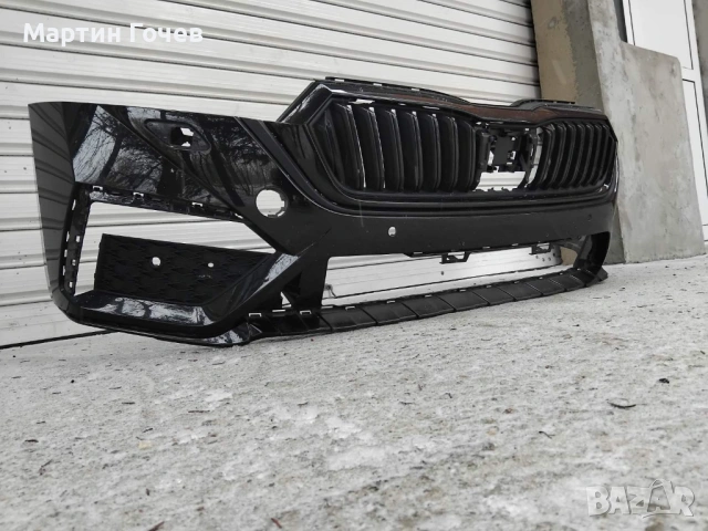 Sкoda Octavia IV 4 VRS предна броня. Оригинална, снимка 7 - Аксесоари и консумативи - 53479557