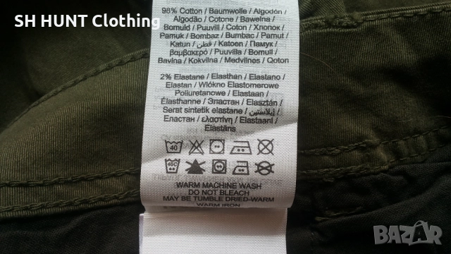 JACK & JONES STRETCH CARGO Trouser размер 32 / 34 изцяло еластичен карго панталон - 1580, снимка 18 - Панталони - 52597369