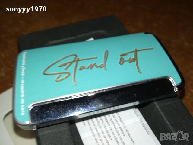 метална масивна запалка-инокс 2704231125, снимка 2 - Запалки - 40504752