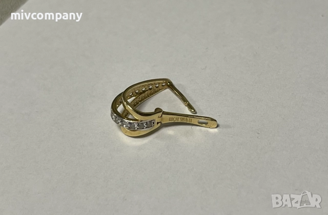 Златни обеци 2.90гр., снимка 3 - Обеци - 52652040