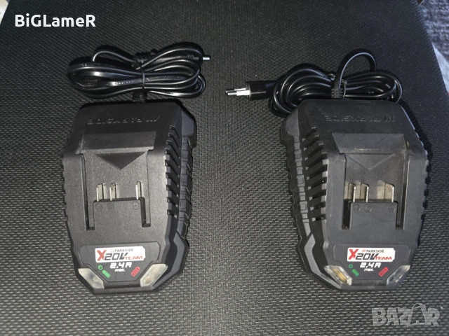 PARKSIDE 20V зарядни 2.4A, 4.5A 