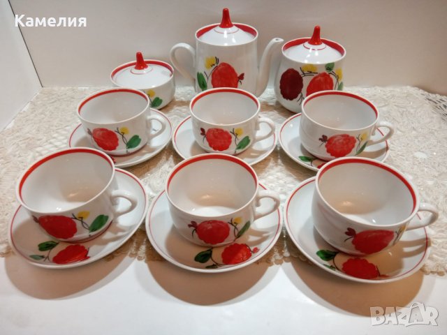 Руски порцелан , снимка 4 - Сервизи - 43450316