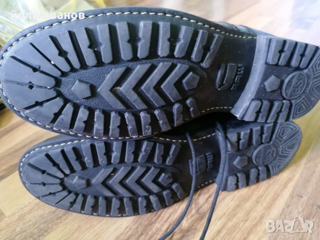 Джи Стар кожени,шити оригинални обувки 45 номер, снимка 9 - Мъжки боти - 37479062