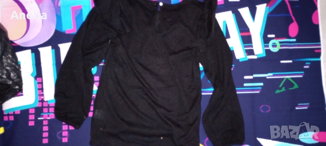 Нова Дамска Зимна Блуза / Пуловер   в черно С М , снимка 3 - Блузи с дълъг ръкав и пуловери - 52557537