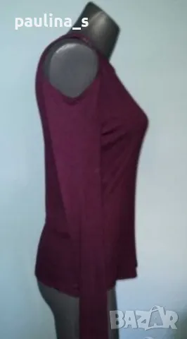 Два броя / Блуза с дълъг ръкав и открити рамене "Chasse Croise" и "Mudd" / голям размер , снимка 16 - Блузи с дълъг ръкав и пуловери - 28414796