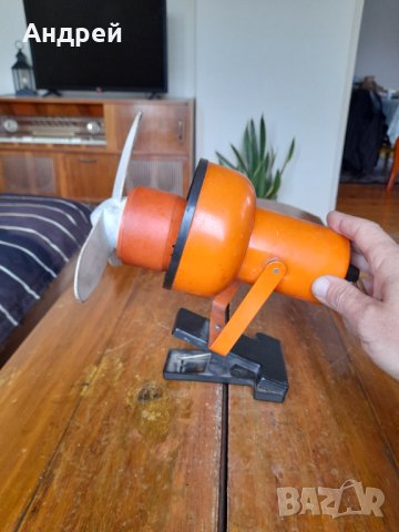 Стара настолна лампа,вентилатор, снимка 2 - Антикварни и старинни предмети - 43104051