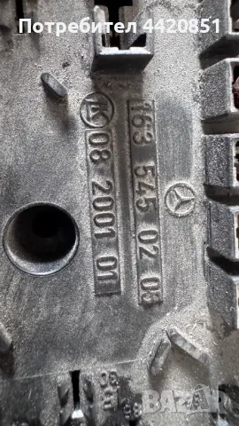 Контролен Модул (Бушонно Табло BSI / BSM ) за Mercedes ML - 1635450205, снимка 2 - Части - 50275237