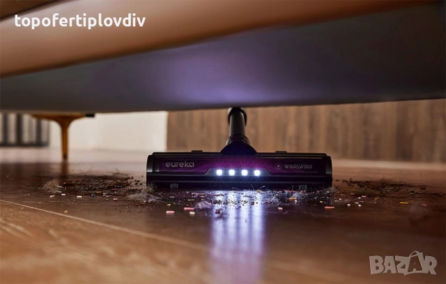 Безкабелна прахосмукачка самопочистваща Eureka,Гаранция, снимка 10 - Прахосмукачки - 52253705