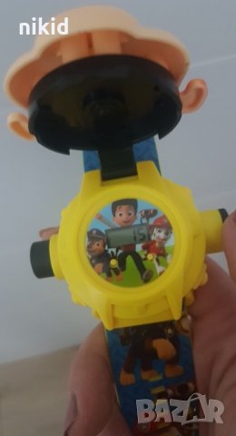 3D детски часовник прожектор с Пес Патрул Paw Patrol Зума Рабъл Чейс Маршал Скай, снимка 6 - Детски - 27276770