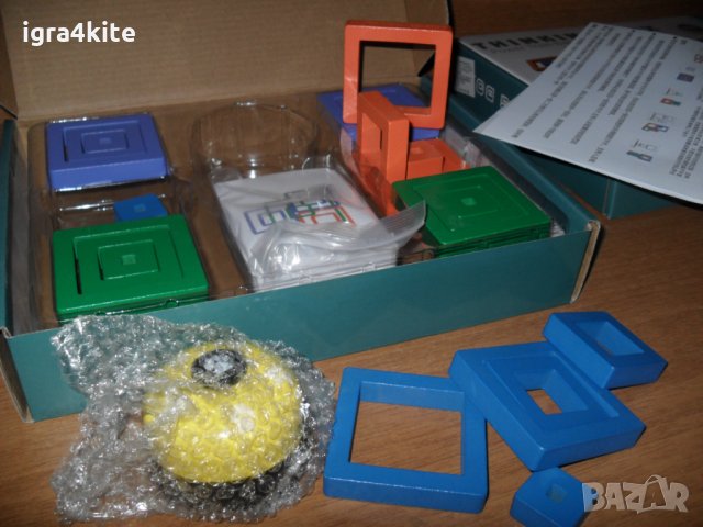 Намаление! дървена игра с дървени блокове и звънец Thinking Box, снимка 9 - Образователни игри - 34928739