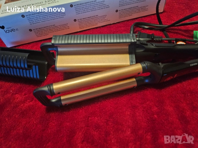 Ретро преса за коса Bellissima, снимка 2 - Преси за коса - 52930906