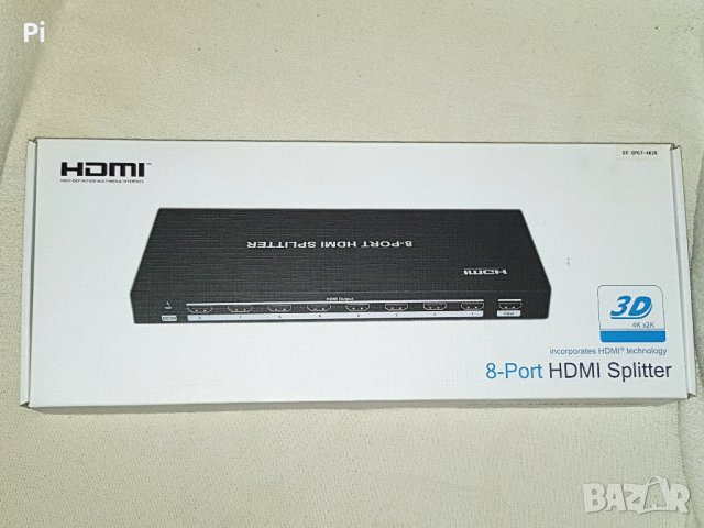 8 портов HDMI splitter