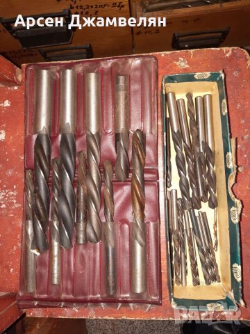 Бургии Български комплект леви, снимка 2 - Стругове - 28499022