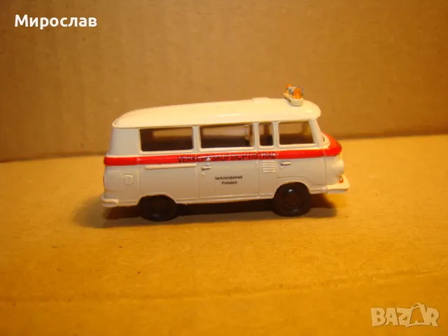 H0 1/87 BARKAS БАРКАС ЛИНЕЙКА??? МОДЕЛ КОЛИЧКА ИГРАЧКА, снимка 3 - Колекции - 48996917