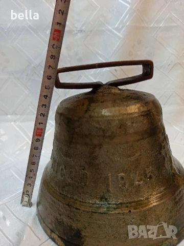 Огромна швейцарска камбана 1945, снимка 8 - Антикварни и старинни предмети - 50627819
