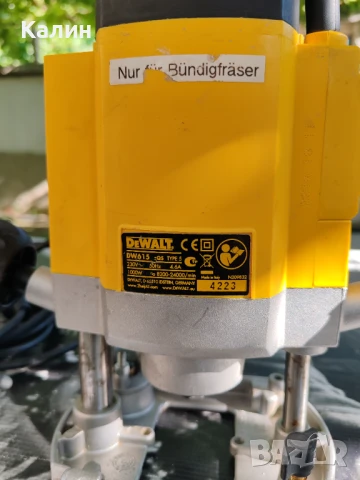 Dewalt dw615-qs оберфреза 1000w, снимка 5 - Други инструменти - 51319733